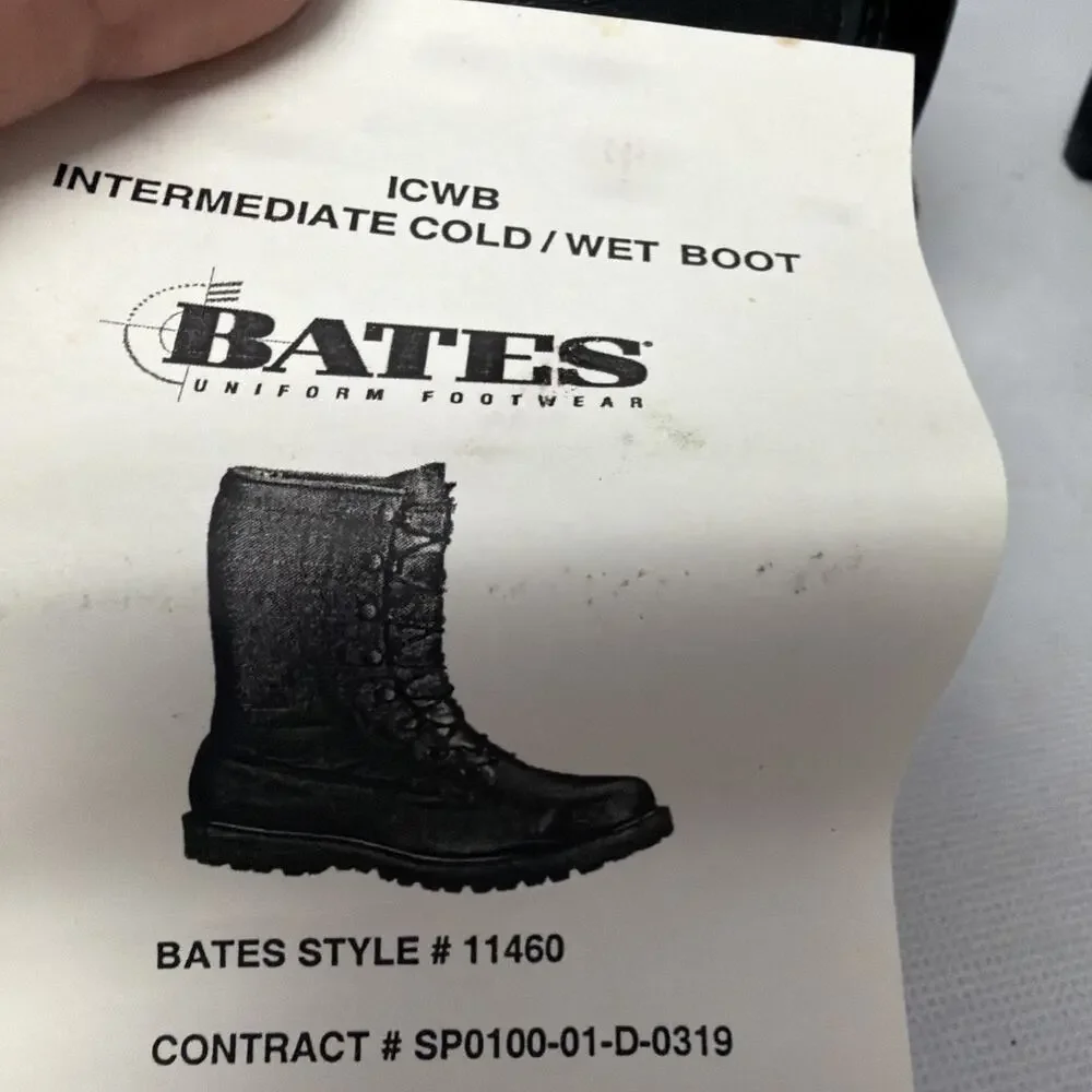 Bates 11460 Gore-Tex Combat Boots Army Military Boots Size 11.5 Gorpcore Vibram